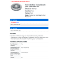thumbnail image 2 of Front Brake Rotor - Compatible with 2010 - 2020 Ford F-150 2011 2012 2013 2014 2015 2016 2017 2018 2019, 2 of 2
