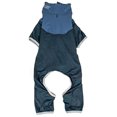thumbnail image 4 of Pet Life YGHL4TLSM Active Embarker Heathered Performance Survêtement Extensible 4 Directions à Deux Tons - Turquoise & Marine, Petit, 4 of 6