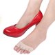 thumbnail image 2 of Calcetines Invisibles Zulema Five Toe Beige Mujer, 2 of 5