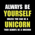 thumbnail image 3 of CafePress - Always Be Unicorn Women's Dark Pajamas - Women's Short Sleeve Print T-Shirt and Pants Dark Cotton Pajama Set, 3 of 7