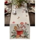 thumbnail image 1 of Christmas Tree Pine Needles Candy Bow Table Runner Wedding Decor Table Cover Christmas Decoration Holiday Party Tablecloth, 1 of 4