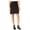 Black - deepblack, variant on maison Jules Womens Cutout A-line Skirt, Black, 6