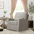 thumbnail image 5 of Million Dollar Baby Classic Ergonomic Glider Rocking Chair, Gray, 5 of 7
