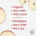 thumbnail image 3 of Kiju Organic 100% Pure Apple Juice Boxes 4X200ML, 3 of 9