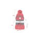 thumbnail image 3 of Gorro de punto con calefacción eléctrica por USB para exteriores, gorro con bozal, tres juegos de gorros para otoño e invierno morados, 3 of 4