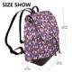 thumbnail image 2 of Balery Butterflies And Floral Mochila de Cuero para Mujeres, Gran Capacidad, Bolsa de Viaje Multifuncional, Mochila de Cuero y Bolsa de Hombro para Mujeres, 2 of 4