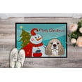 thumbnail image 2 of Carolines Treasures BB1836JMAT Snowman With Cocker Spaniel Indoor & Outdoor Mat- 24 x 36 in., 2 of 4