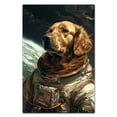 thumbnail image 3 of Hudo Golden Retriever Space Poster, Dog Wall Art, Golden Retriever Space Canvas Wall Art - Apartment Decor - Dog Wall Art, 3 of 5