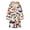 B, variant on LYMAYTER Boys Girls Bathrobe for Kids Baby Solid Colours Robe Toddler Cartoon Prints Night-Robe for 2-12 Years