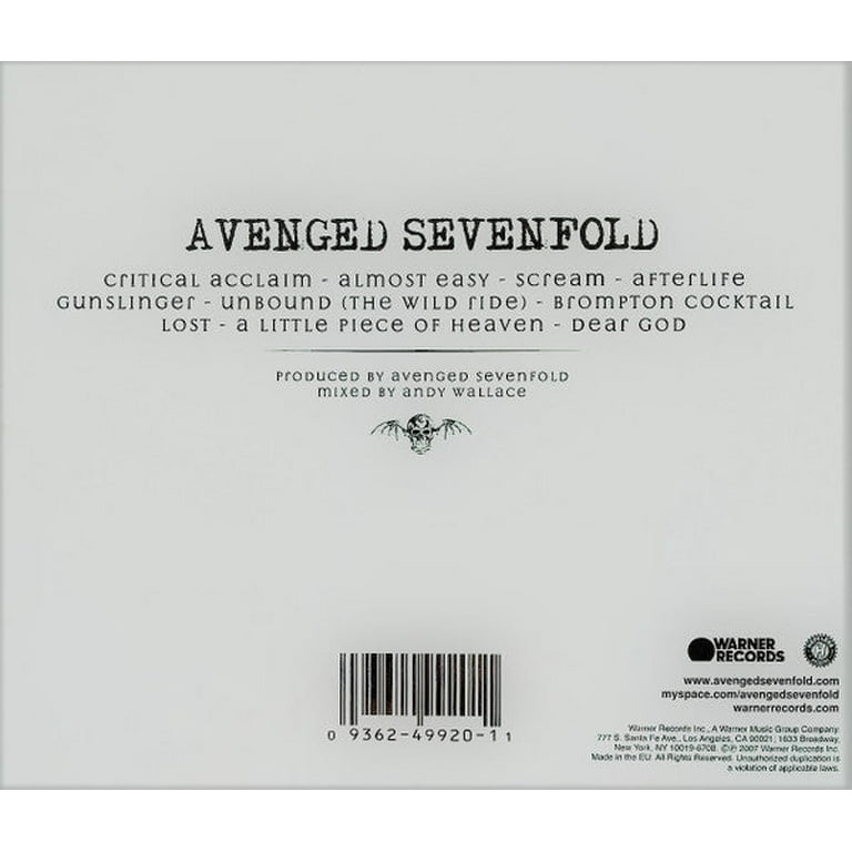 Avenged Sevenfold - Avenged Sevenfold - Music & Performance - CD