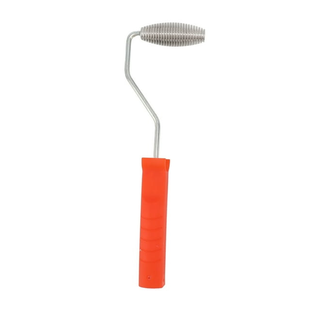 Rodillo de fibra de vidrio, herramienta de paleta de burbujas, rodillo de burbujas de aleación de aluminio con mango de plástico, rollo de oliva tipo B