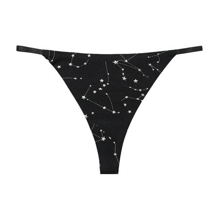 

G String Thongs for Women Gift For Underpants Patchwork Color Panties Bikini Solid Briefs Knickers Underwear