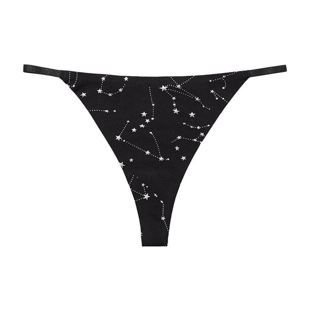 Gibobby Ropa Interior con Entrenamiento Regalo para calzoncillos de mujer Patchwork Color Ropa interior Bragas Bikini Sólido Calzoncillos de mujer Braguitas(Negro, XL)