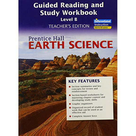 Pre-Owned Earth Science Guided Reading and Study Workbook, Level B (Teacher's Edition) (NATL), 9780133627589, 0133627586, Paperback,