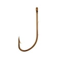 thumbnail image 4 of (5 pack) Eagle Claw Renegade Baitholder Fishing Hooks, Bronze, Size 6, 20 Pack, 4 of 6