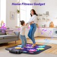 thumbnail image 4 of Clearance! Dance Pad With Sensitive Light Up LED & 5 Modes Game Music Dance Toy With Adjustable Volume For Kids Play Dancing Mat Toy Gifts, 4 of 7