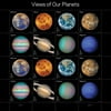 Views of Our Planets USPS Forever Postage Stamps Sheet of 16 Self-Adhesive 1 Sheet of 16 Stamps