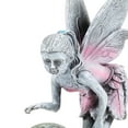 thumbnail image 6 of Northlight Solar Lighted Fairy with Gazing Ball Outdoor Garden Statue - 11", 6 of 9