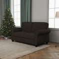 thumbnail image 4 of 56" Loveseat Sofa, Sofa Couch with Solid Wood Frame Comfy Sofa with Extra Deep Seats for Apartment, Bedroom, 4 of 5