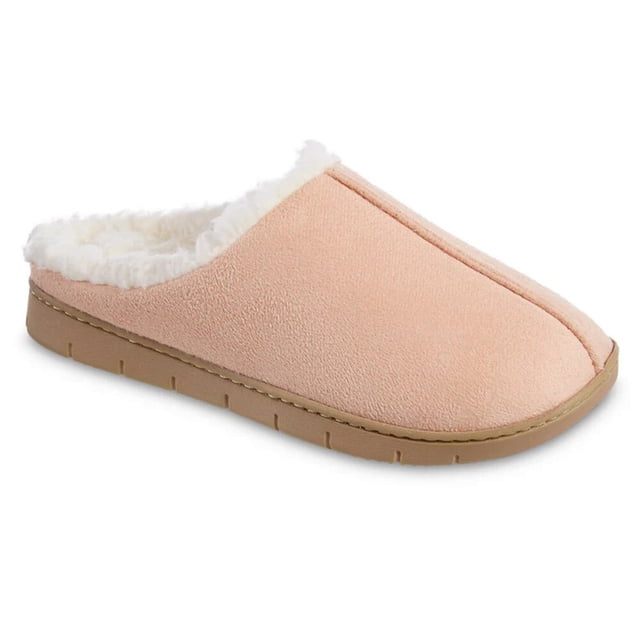 isotoner Pantoufles Sabot Sherpasoft Rory pour Femmes - 8529 (Sable du Soir, 6-7)