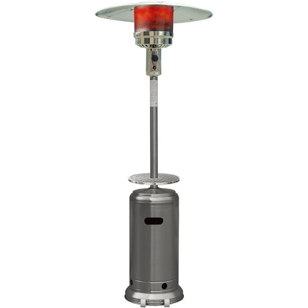 Hanover 7 Ft 41 000 Btu Steel Umbrella Propane Patio Heater In Stainless Com - Hanover Umbrella 41 000 Btu Propane Patio Heater In Stainless Steel Hanover 7 Ft 41 000 Btu Steel Umbrella Propane Patio Heater In Stainless Com - Hanover Umbrella 41 000 Btu Propane Patio Heater In Stainless Steel
