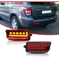 thumbnail image 3 of kit de Lumière Arrière Réflecteur LED Pare-Chocs Rouge Adapté pour 2005-2010 pour Jeep Grand Cherokee, 3 of 3