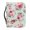 Rose, variant on HELLHERO Tropical Palm and Wave Bible Case with Portable Zippered Handle Bible Covers for Church, PU Leather Church Bible Bag for Christian Prayer