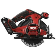 SKIL CR540602 20V 6-1/2 Cordless Circular Saw Kit with 2.0Ah Lithium Battery & Charger