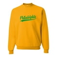 thumbnail image 2 of Go All Out City Of Philadelphia Pennsylvania Fashion Script Sweatshirt Crewneck Mens/Youth, 2 of 4