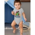 thumbnail image 2 of Cool Surfer Dinosaur Bodysuit Infant -Image by Shutterstock,  6 Months, 2 of 4