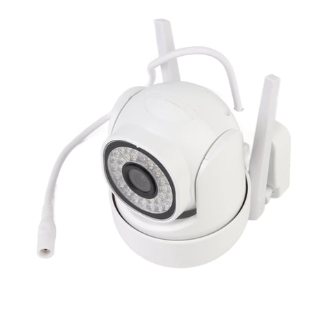Riousery 1080P Security Camera Wireless Outdoor WiFi Surveillance 2MP Lens Motion Detection Universal Adjustment Pan Tilt Color Night Vision IP Camera 110-240V EU Plug for Home