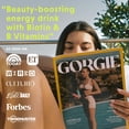 thumbnail image 3 of GORGIE Bestsellers Variety, Sugar-Free Natural Energy Drink Sparkling, Healthy Energy Drinks - Green Tea, Biotin, B Vitamins -150mg Caffeine, Vegan, & Low Calorie (Pack of 12), 3 of 5