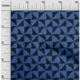 thumbnail image 1 of oneOone Cotton Silk Fabric Geometric Block Print Fabric BTY 42 Inch Wide, 1 of 4