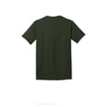 thumbnail image 5 of Port & Company Men's Core Cotton Classic Comfort and Relabeling Casual T-Shirts Olive Medium, 5 of 5