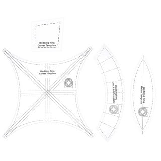 Marti Michell Double Wedding Ring Template Set
