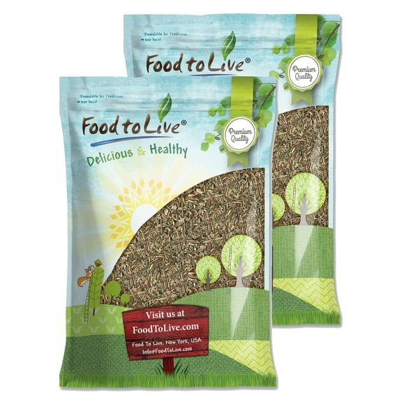 Dried Lemongrass Leaves, 3 Pounds — Raw, Vegan — by Food to Live