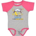 thumbnail image 3 of Inktastic I Love my Auntie to the Moon and Back Cute Sheep Boys or Girls Baby Bodysuit, 3 of 5