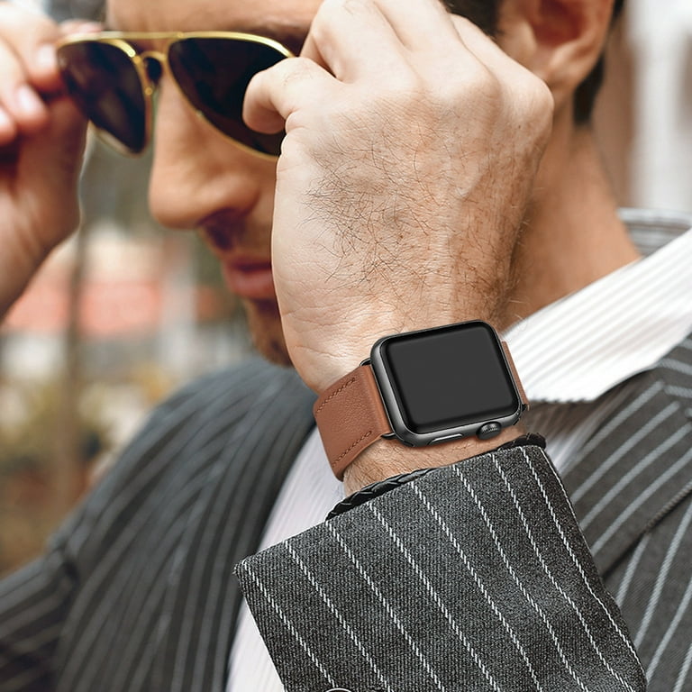 Wfeagl watch store band natural leather