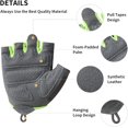 thumbnail image 3 of Guantes de ciclismo de medio dedo, guantes de culturismo para hombres, guantes de moto cross, guantes de ciclismo para scooter (azul, S) oso de fresa Electrónica, 3 of 5