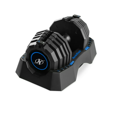 Nordictrack 50lb Adjustable Dumbbell, Single with Storage
