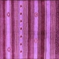 thumbnail image 1 of Ahgly Company Indoor Square Oriental Purple Industrial Area Rugs, 7' Square, 1 of 4