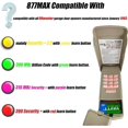 thumbnail image 2 of 2025 Newest Model 877Max 878Max Wireless Garage Door Opener Keypad Remote Control Compatib, 2 of 5