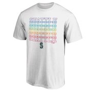Men's White Seattle Mariners City Pride T-Shirt