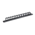 thumbnail image 1 of Wall Mount Wrench Organizer Screwdriver Holder Tool Rail Rack Fit Most Sizes Black, 1 of 9