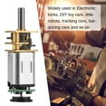 thumbnail image 1 of Motor de engranajes, DC6V 2W GBMQ-GM12BY20 Motor de engranajes con codificador Motor de engranajes de CC probado profesionalmente Jadeshay A, 1 of 8
