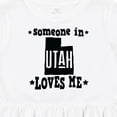 thumbnail image 4 of Inktastic Someone in Utah Loves Me Vacation Girls Toddler Dress, 4 of 5