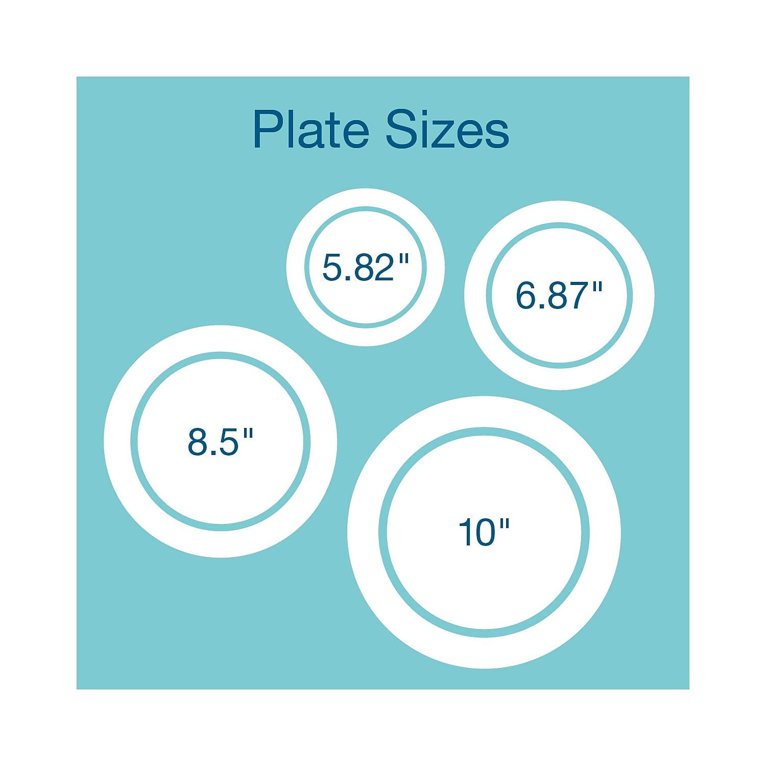 Dixie Pathways Heavyweight Snack/Dessert Paper Plates, 6", 125 Count