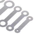 thumbnail image 3 of 8 UNIDS Saxofón Pad Kit de Reparación de Metal de Plata de Peso Ligero Saxofón Nivelación Anillos Pad para Mantenimiento, 3 of 8