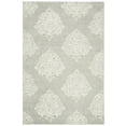 thumbnail image 2 of SAFAVIEH Abstract Madisyn Geometric Wool Area Rug, Aqua/Ivory, 4' x 6', 2 of 8