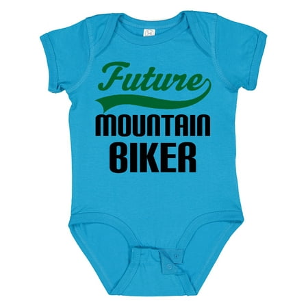 

Inktastic Future Mountain Biker Gift Baby Boy Bodysuit